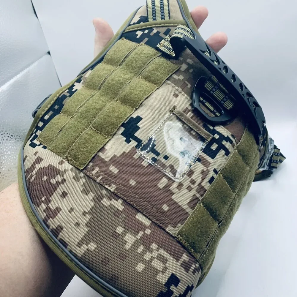 Tactical Dog Harness Camo With Molly Straps And Handle Sz Med NEW NO TAGS